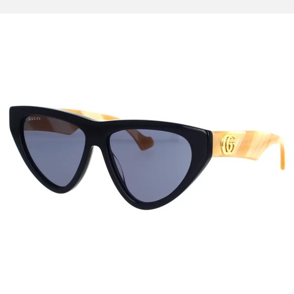 NEW GUCCI GG1333S 004 WOMEN\'S SUNGLASSES BROWN BLACK GUCCI main image 4